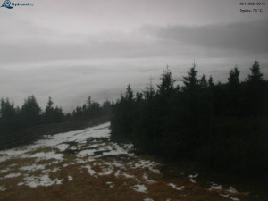 Město Rokytnice nad Jizerou - Lysá hora, pohled na západ - 2.11.2025 v 09:45 Město Rokytnice nad Jizerou - Lysá hora, pohled na západ - 2.11.2025 v 09:45
