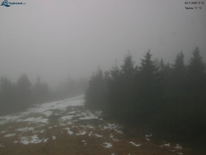 Město Rokytnice nad Jizerou - Lysá hora, pohled na západ - 2.11.2025 v 11:15 Město Rokytnice nad Jizerou - Lysá hora, pohled na západ - 2.11.2025 v 11:15