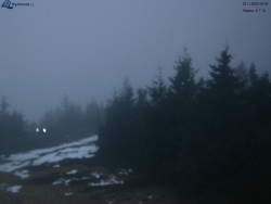 Lysá hora, pohled na západ