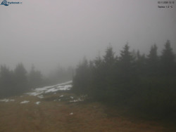 Lysá hora, pohled na západ