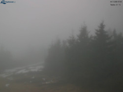 Lysá hora, pohled na západ