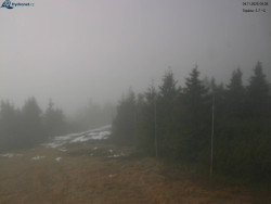 Lysá hora, pohled na západ