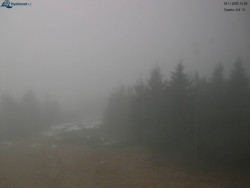 Lysá hora, pohled na západ