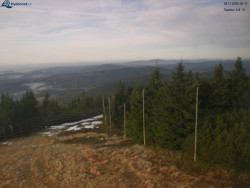 Lysá hora, pohled na západ
