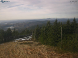 Lysá hora, pohled na západ