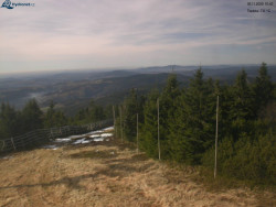 Lysá hora, pohled na západ