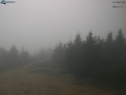 Lysá hora, pohled na západ