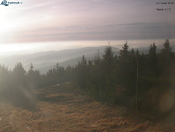 Lysá hora, pohled na západ