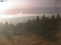 Lysá hora, pohled na západ