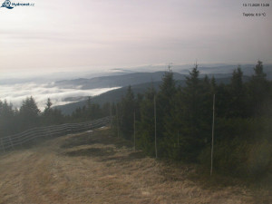 Město Rokytnice nad Jizerou - Lysá hora, pohled na západ - 13.11.2025 v 13:31 Město Rokytnice nad Jizerou - Lysá hora, pohled na západ - 13.11.2025 v 13:31