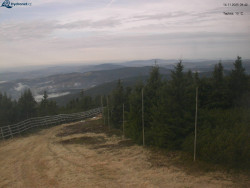 Lysá hora, pohled na západ