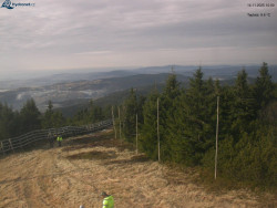 Lysá hora, pohled na západ