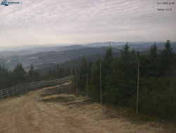 Lysá hora, pohled na západ