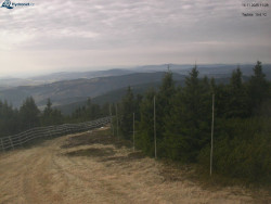 Lysá hora, pohled na západ