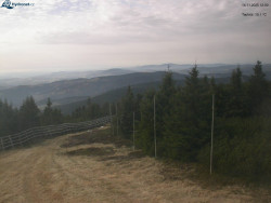 Lysá hora, pohled na západ