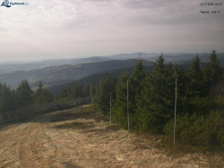 Lysá hora, pohled na západ