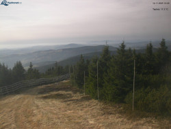 Lysá hora, pohled na západ