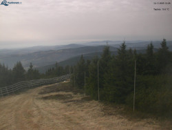 Lysá hora, pohled na západ