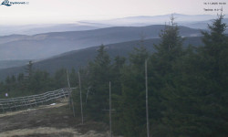 Lysá hora, pohled na západ