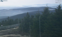 Lysá hora, pohled na západ