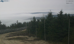 Lysá hora, pohled na západ