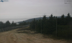 Lysá hora, pohled na západ