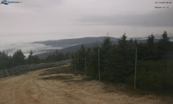 Lysá hora, pohled na západ