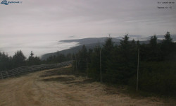 Lysá hora, pohled na západ