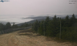 Lysá hora, pohled na západ