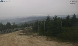 Lysá hora, pohled na západ