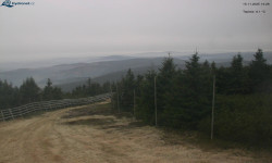 Lysá hora, pohled na západ