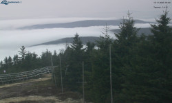 Lysá hora, pohled na západ