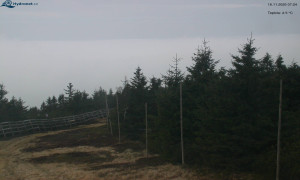 Město Rokytnice nad Jizerou - Lysá hora, pohled na západ - 16.11.2025 v 07:31 Město Rokytnice nad Jizerou - Lysá hora, pohled na západ - 16.11.2025 v 07:31