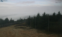 Lysá hora, pohled na západ