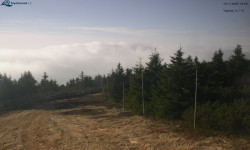 Lysá hora, pohled na západ