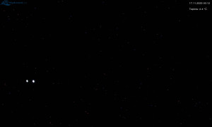 Město Rokytnice nad Jizerou - Lysá hora, pohled na západ - 17.11.2025 v 00:15 Město Rokytnice nad Jizerou - Lysá hora, pohled na západ - 17.11.2025 v 00:15