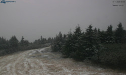 Lysá hora, pohled na západ