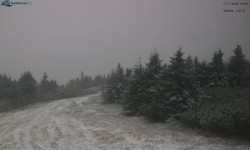 Lysá hora, pohled na západ