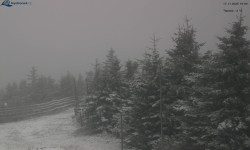 Lysá hora, pohled na západ