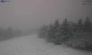 Město Rokytnice nad Jizerou - Lysá hora, pohled na západ - 18.11.2025 v 08:31 Město Rokytnice nad Jizerou - Lysá hora, pohled na západ - 18.11.2025 v 08:31