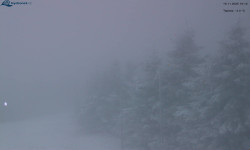 Lysá hora, pohled na západ