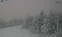 Lysá hora, pohled na západ