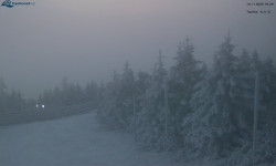 Lysá hora, pohled na západ