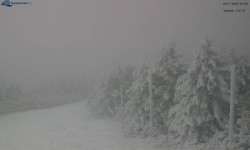 Lysá hora, pohled na západ