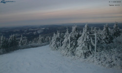 Lysá hora, pohled na západ