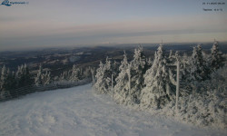 Lysá hora, pohled na západ