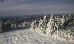 Lysá hora, pohled na západ