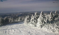 Lysá hora, pohled na západ
