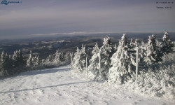 Lysá hora, pohled na západ