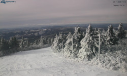 Lysá hora, pohled na západ